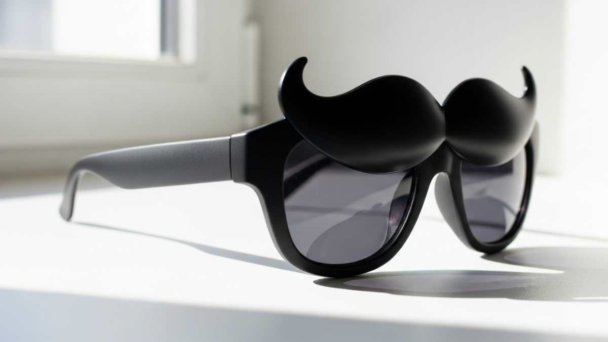 Mario Mustache Novelty Sunglasses: Your Ultimate UV Protection 
