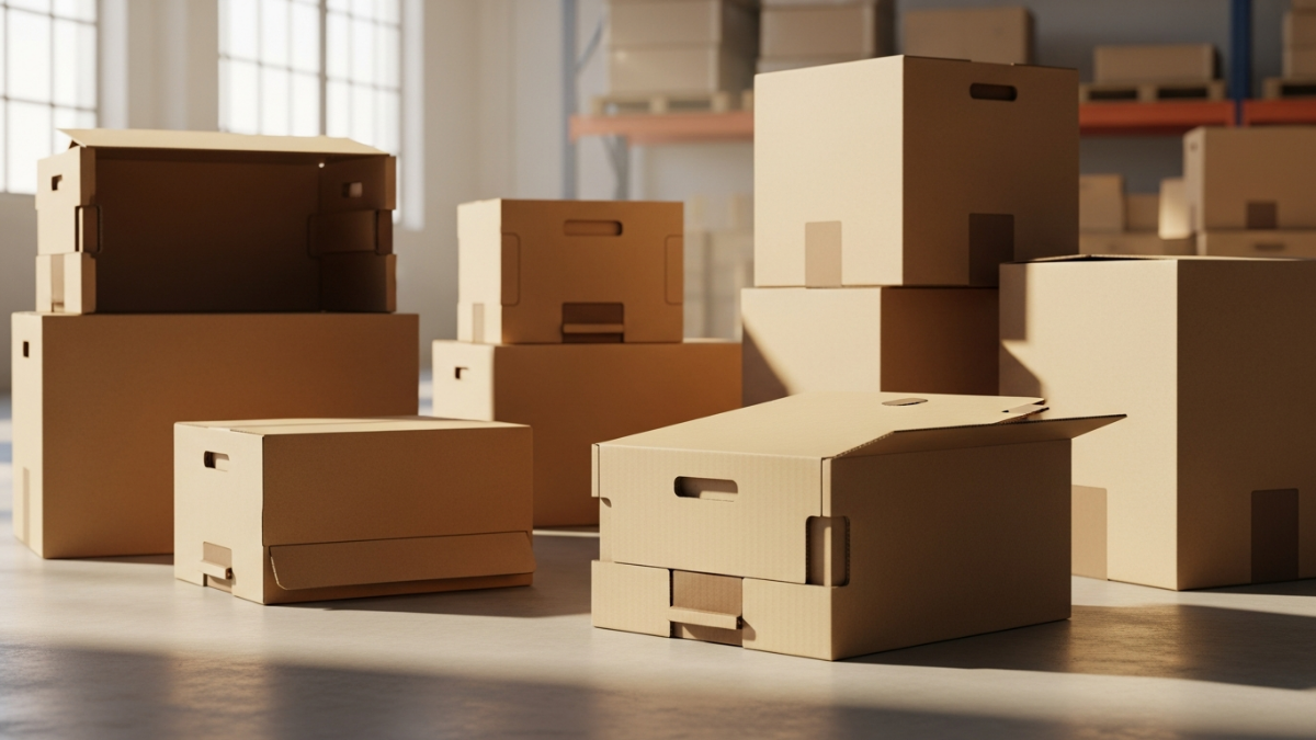 Self-Closing Moving Boxes: The Ultimate Autolock Technology